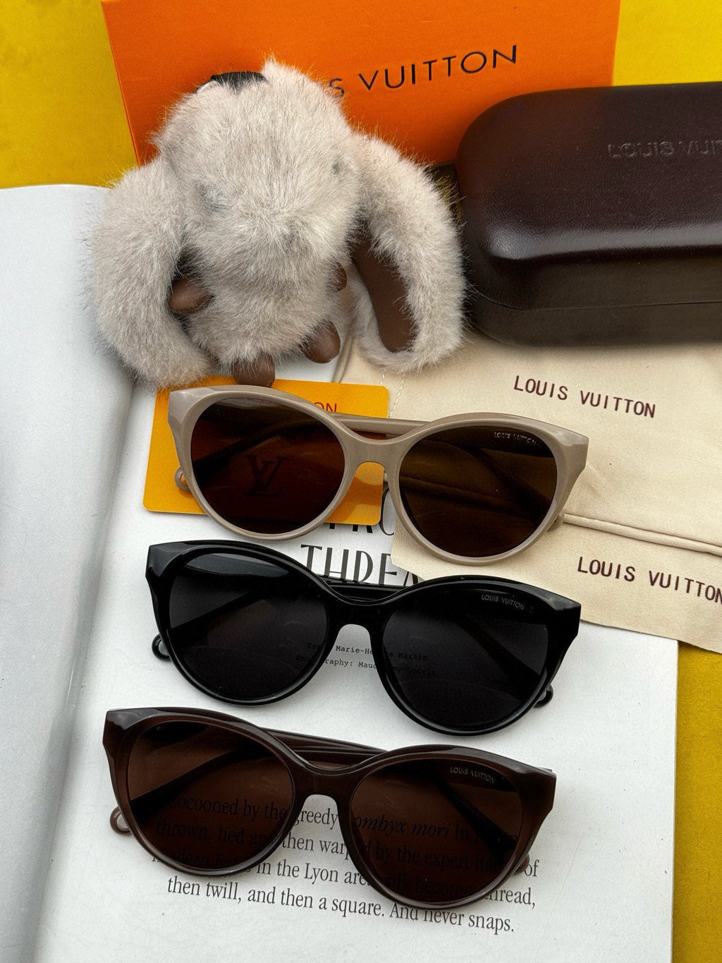 CAT EYE SUNGLASSES L6907 IN ACETATE