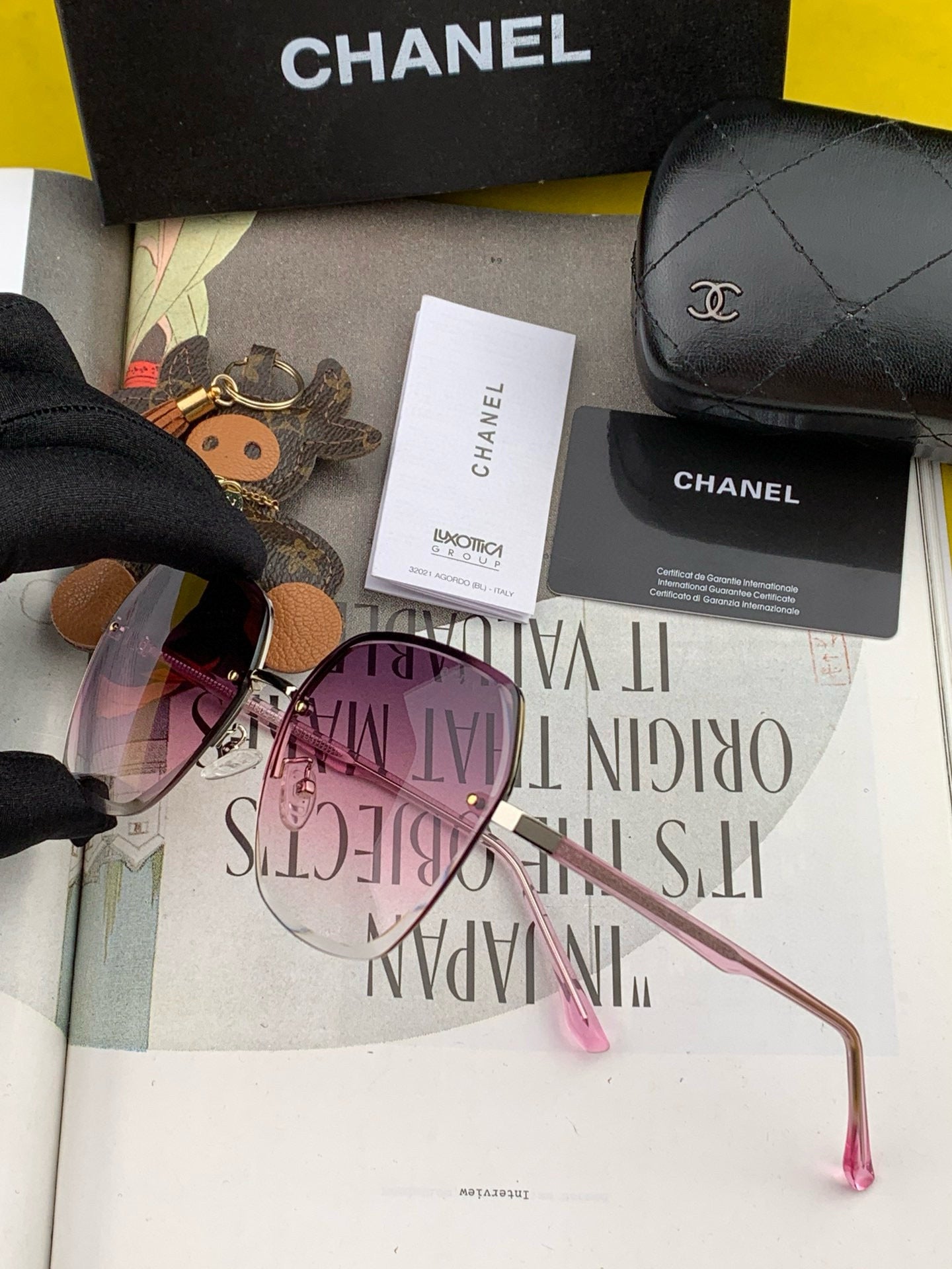 SQUARE SUNGLASSES CH0922 IN METAL