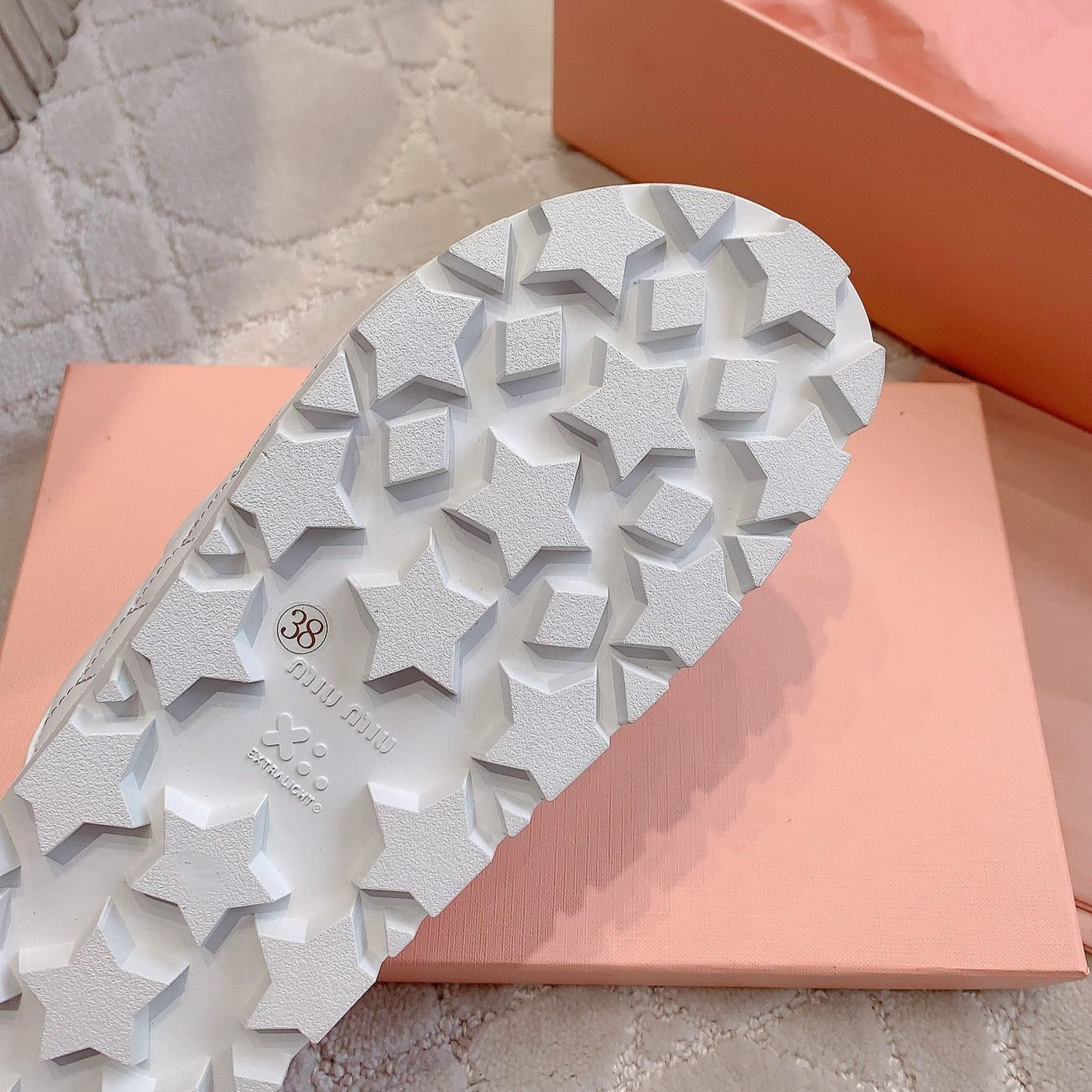 White Stylized Slippers Sheepskin