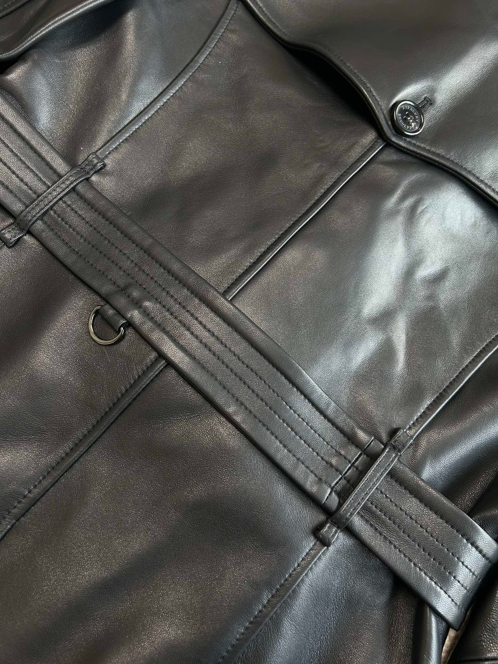 BURBERRY 25S LEATHER JACKET 244