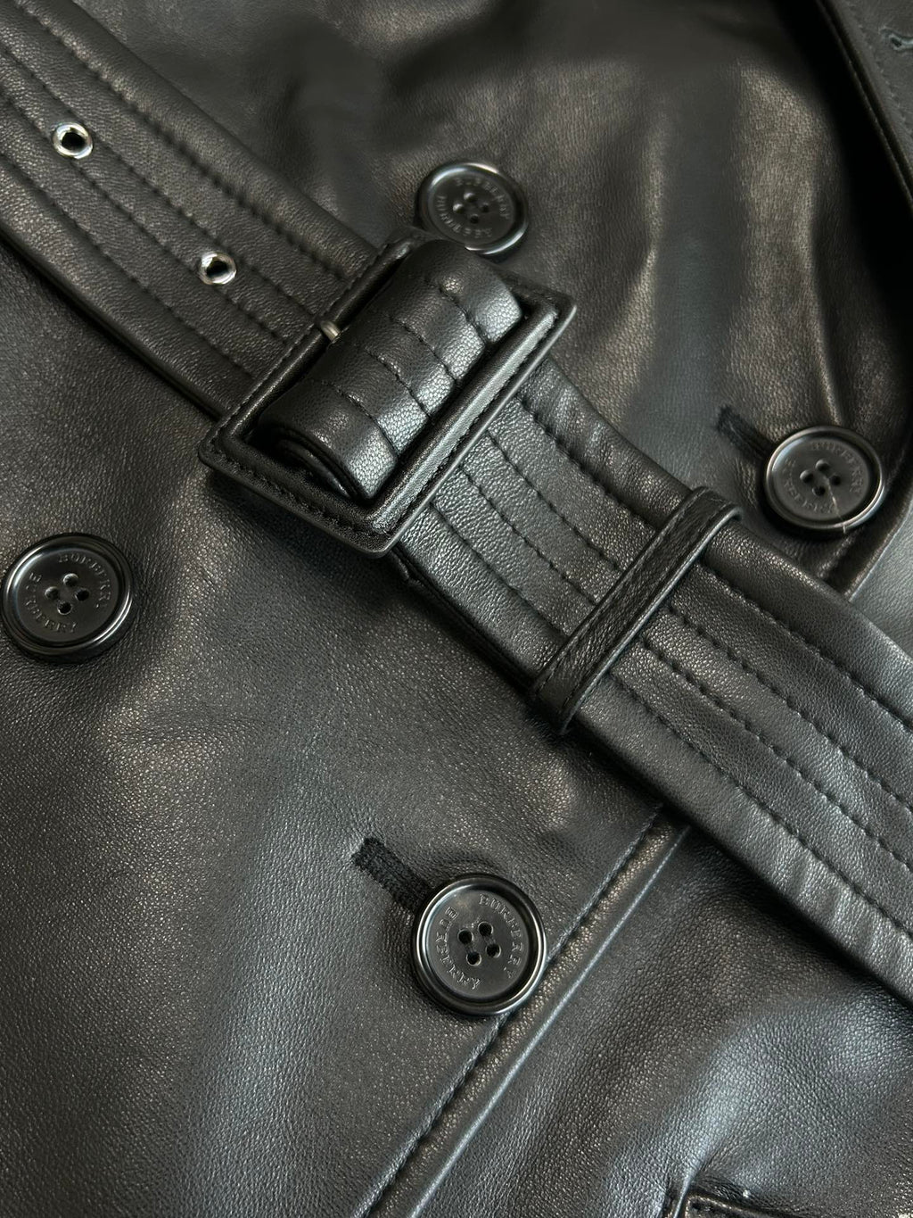 BURBERRY 25S LEATHER JACKET 244