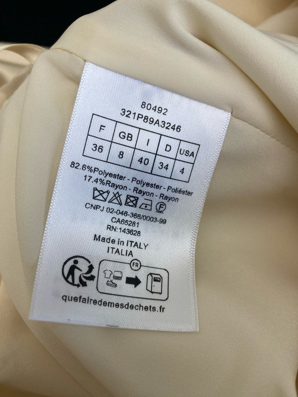 DIOR 25S PLEATED A-LINE SKIRT 622