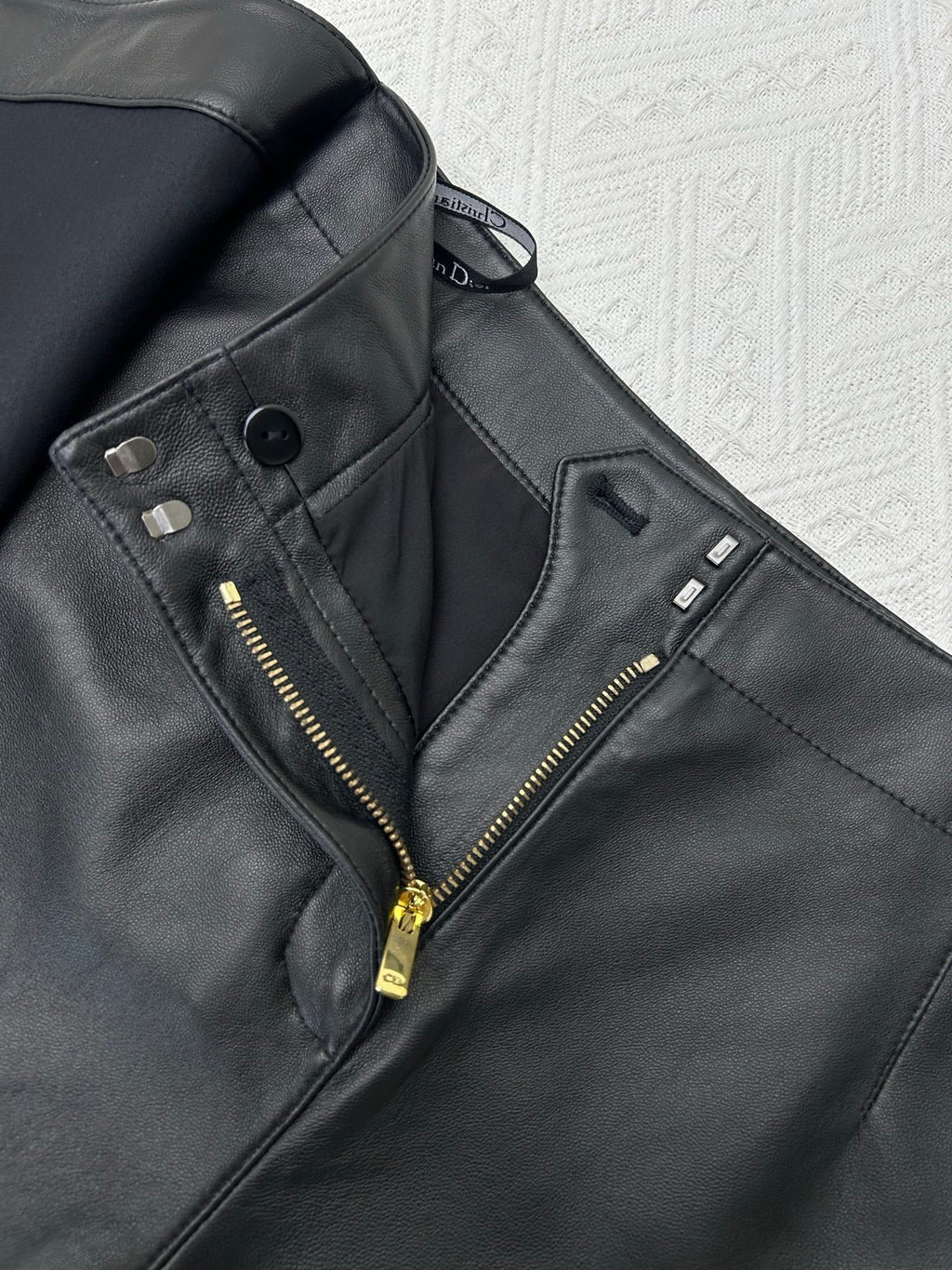 DIOR 25S LEATHER PANTS 484