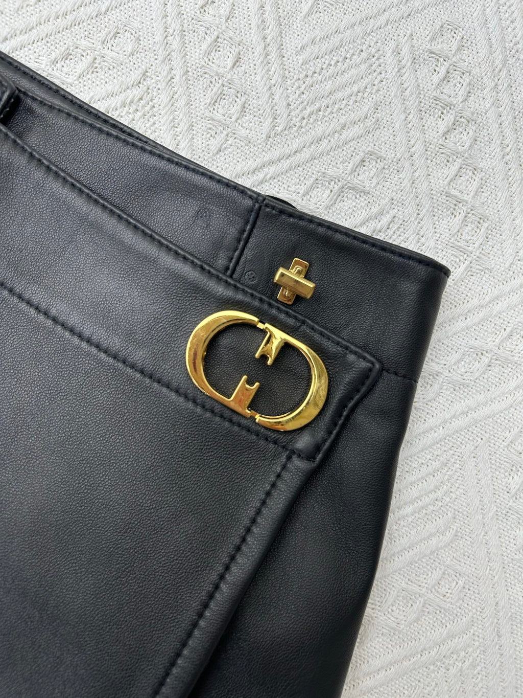 DIOR 25S LEATHER PANTS 484