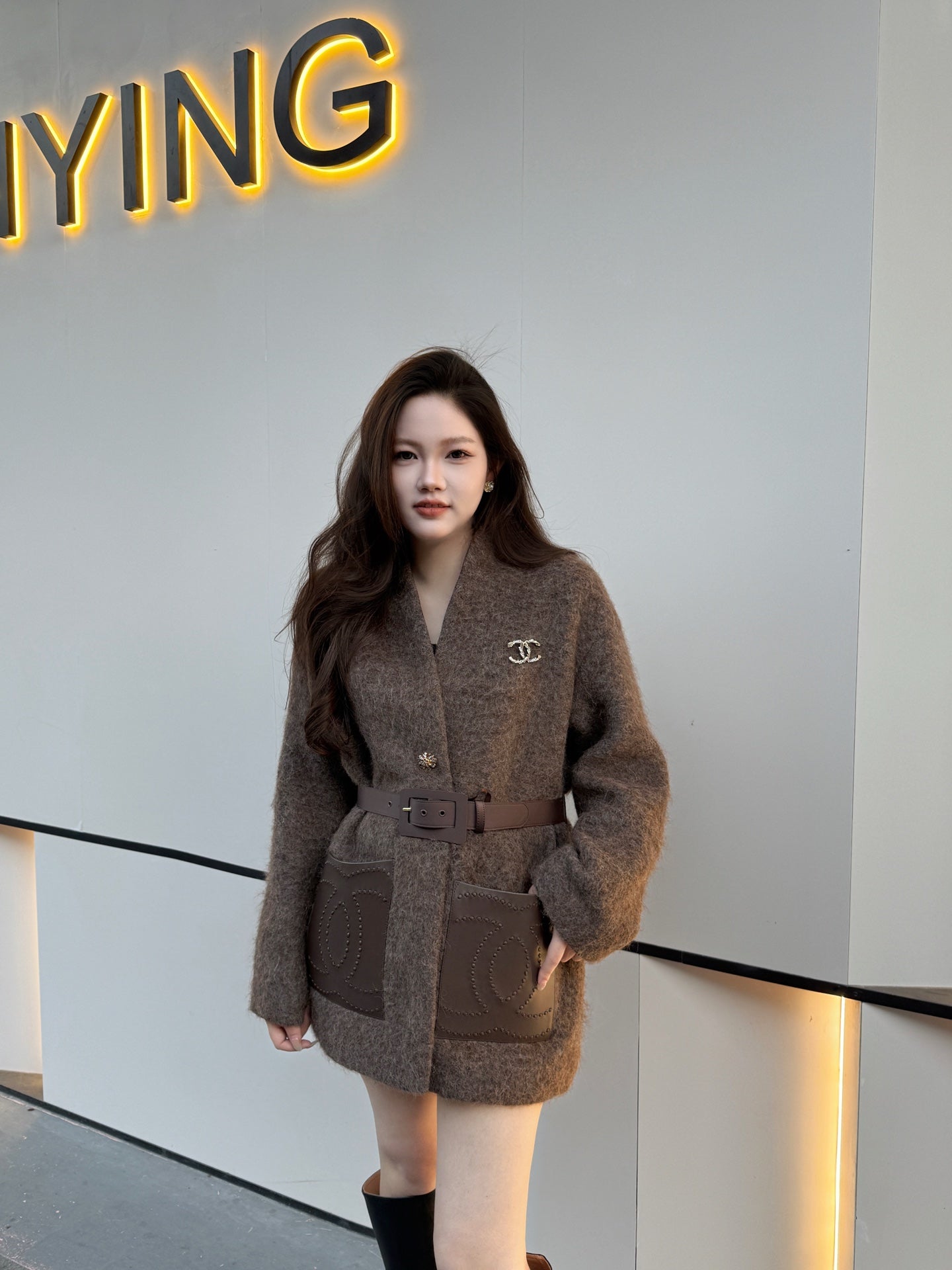 CHANEL 25S KNIT SWEATER COAT 621