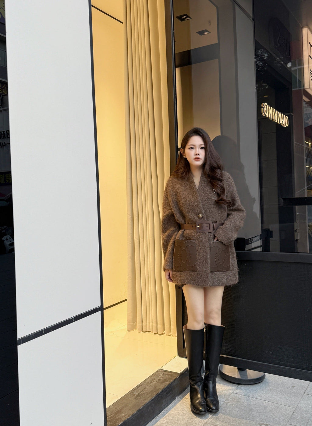 CHANEL 25S KNIT SWEATER COAT 621