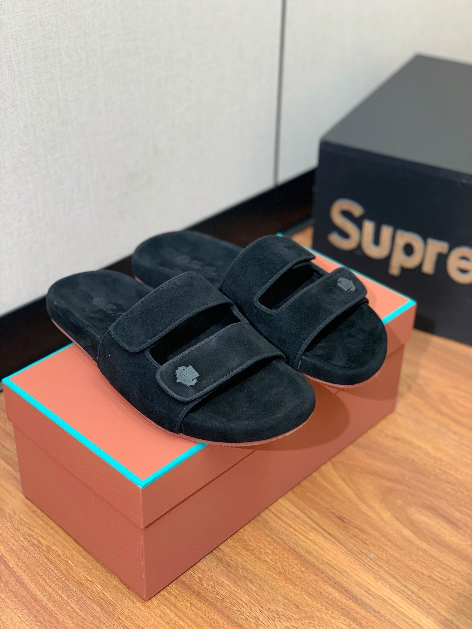 LP WAIKIKI DOUBLE-GRIP SANDALS BLACK CASHMERE