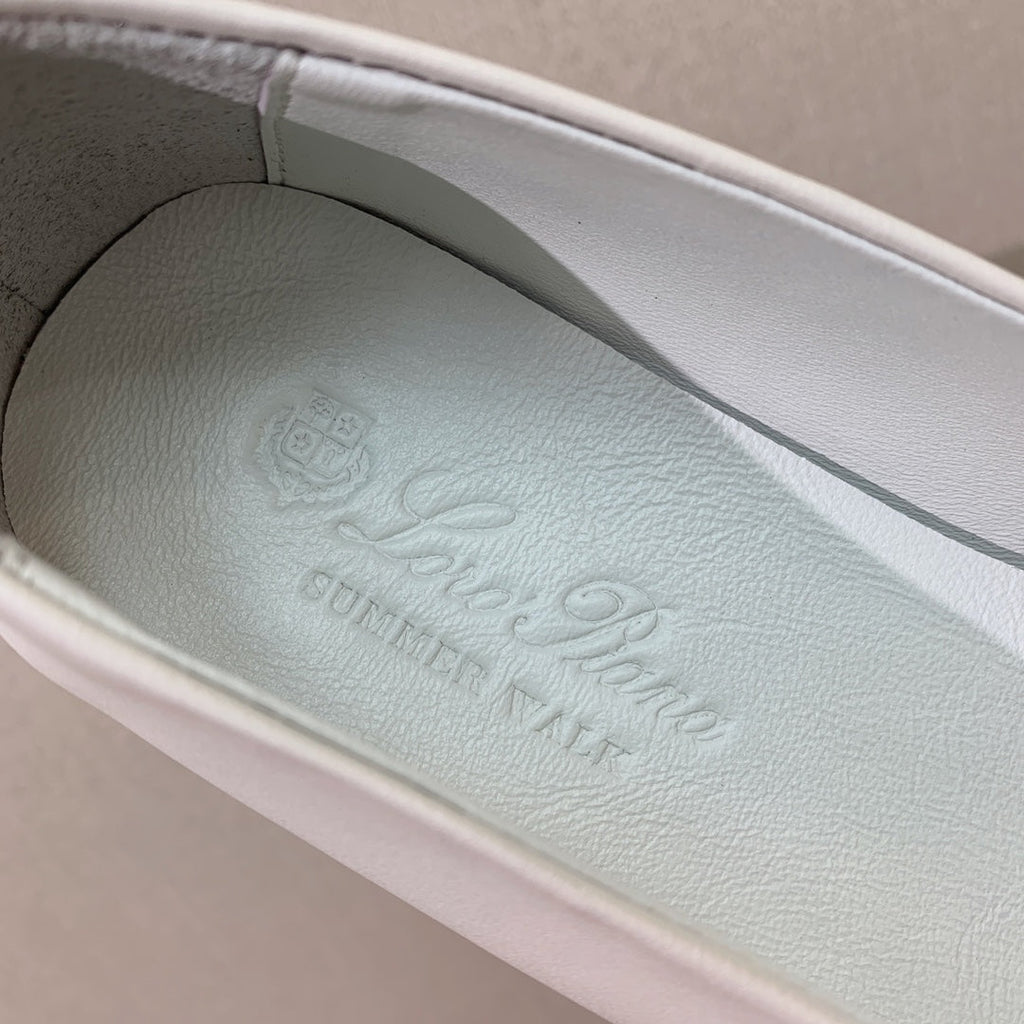 LP REBECCA BALLERINAS SNOW CALFSKIN