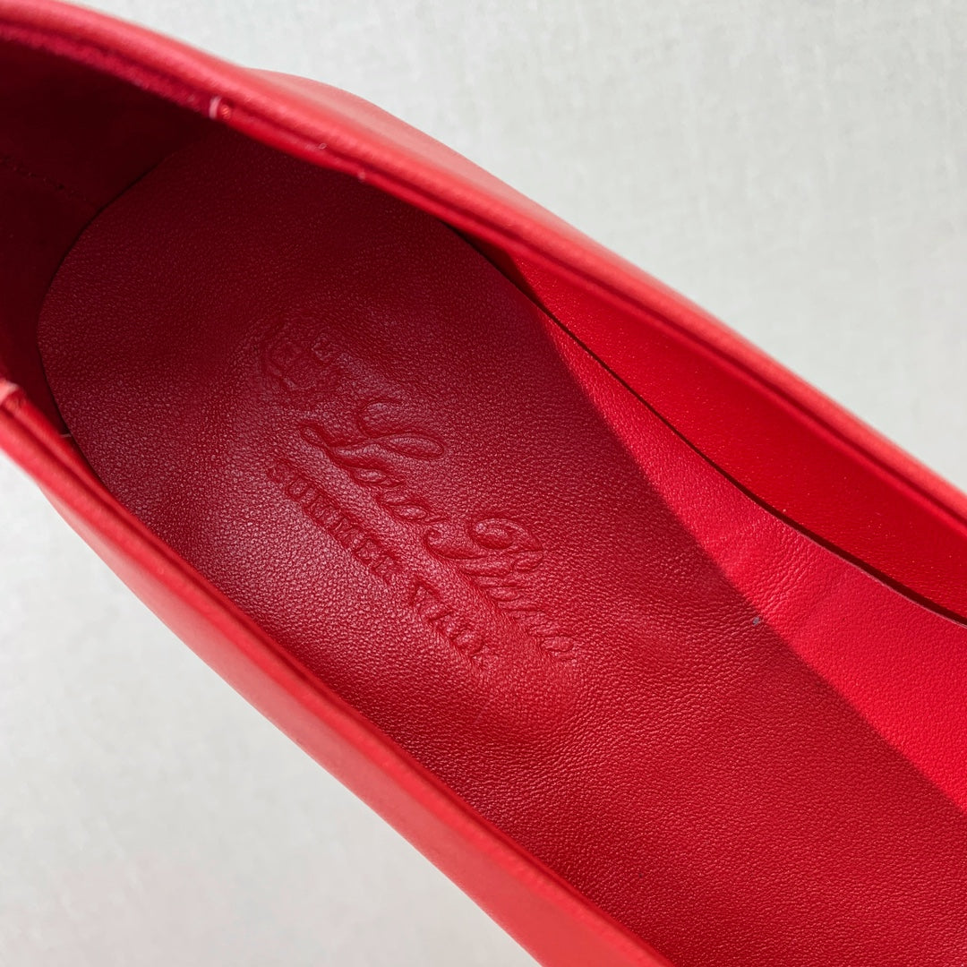 LP REBECCA BALLERINAS ROSE CALFSKIN