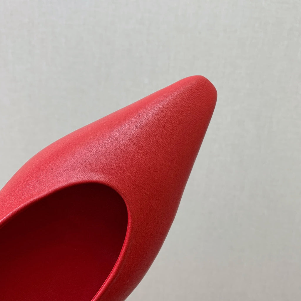 LP REBECCA BALLERINAS ROSE CALFSKIN