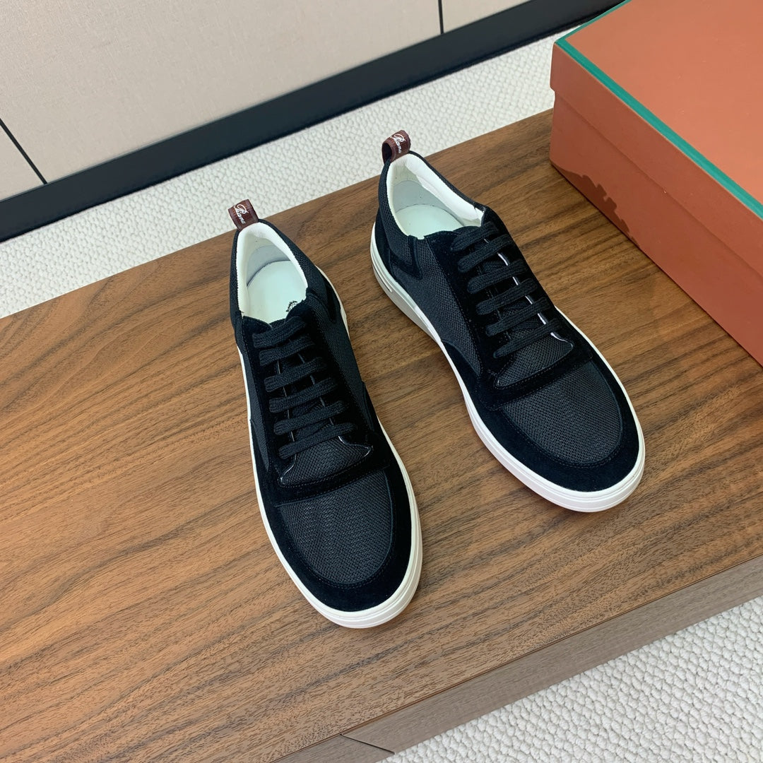 LP NEWPORT WALK SNEAKERS BLACK SUEDE