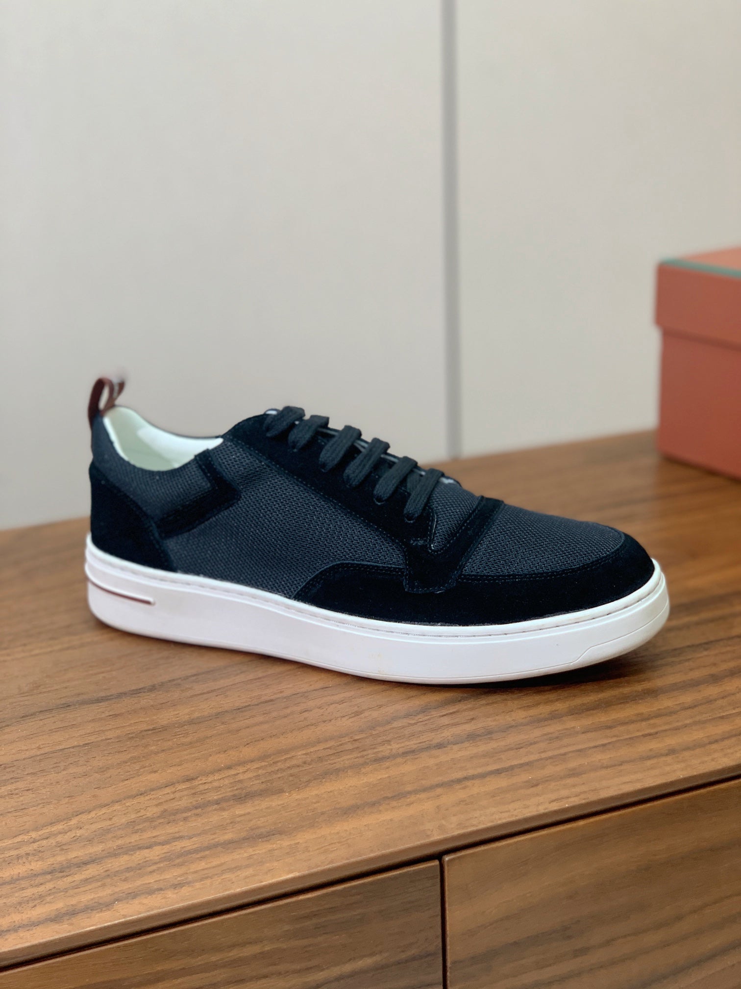 LP NEWPORT WALK SNEAKERS BLACK SUEDE
