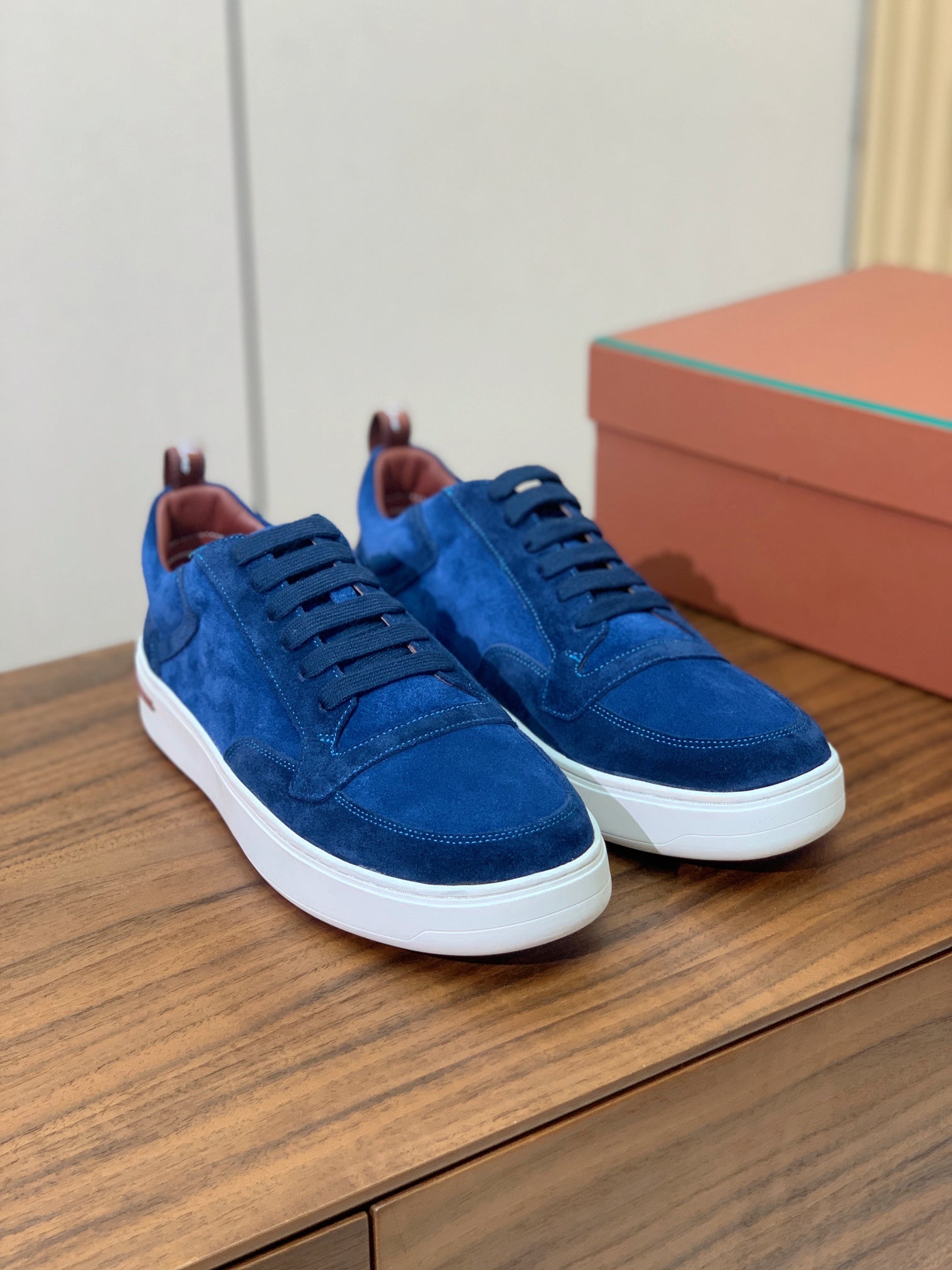 LP NEWPORT WALK SNEAKERS COBALT SUEDE