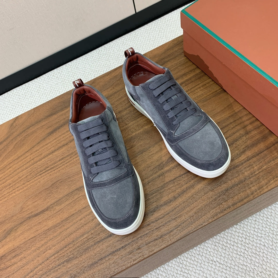 LP NEWPORT WALK SNEAKERS GRAY SUEDE