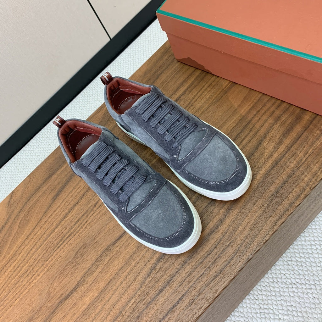 LP NEWPORT WALK SNEAKERS GRAY SUEDE