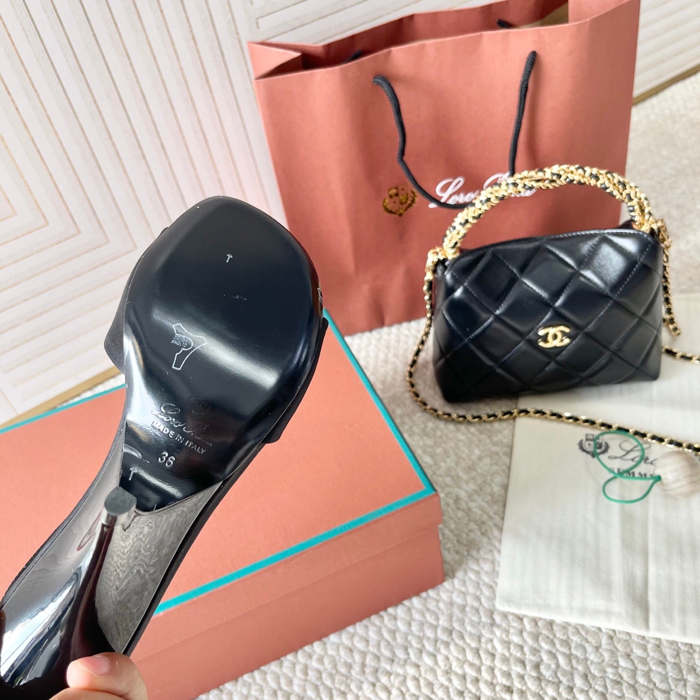 HIGH HEELS SANDALS 80 MM IN BLACK SATIN MIX SUEDUE