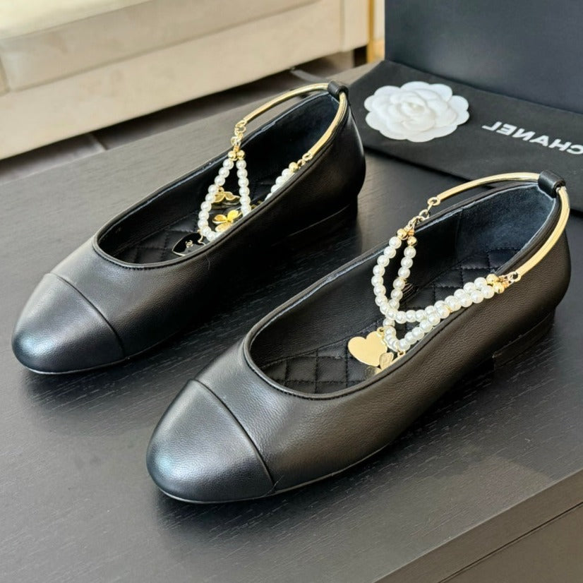 Double Strap Chunky Heel Mary Jane Shoes Black