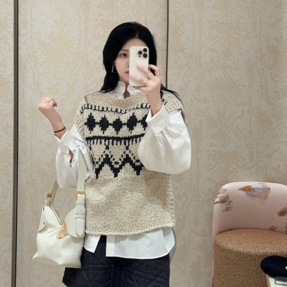 DIOR 25S SLEEVELESS SWEATER 495