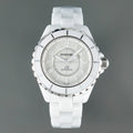 J12 Automatic White Ceramic White Numerals White Dial