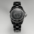 J12 Automatic Black Ceramic Black Numerals Black Dial Black Steel Hands