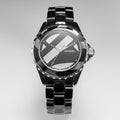 J12 38mm Automatic Limited Untitled H5582 Black Ceramic Black Steel Dial