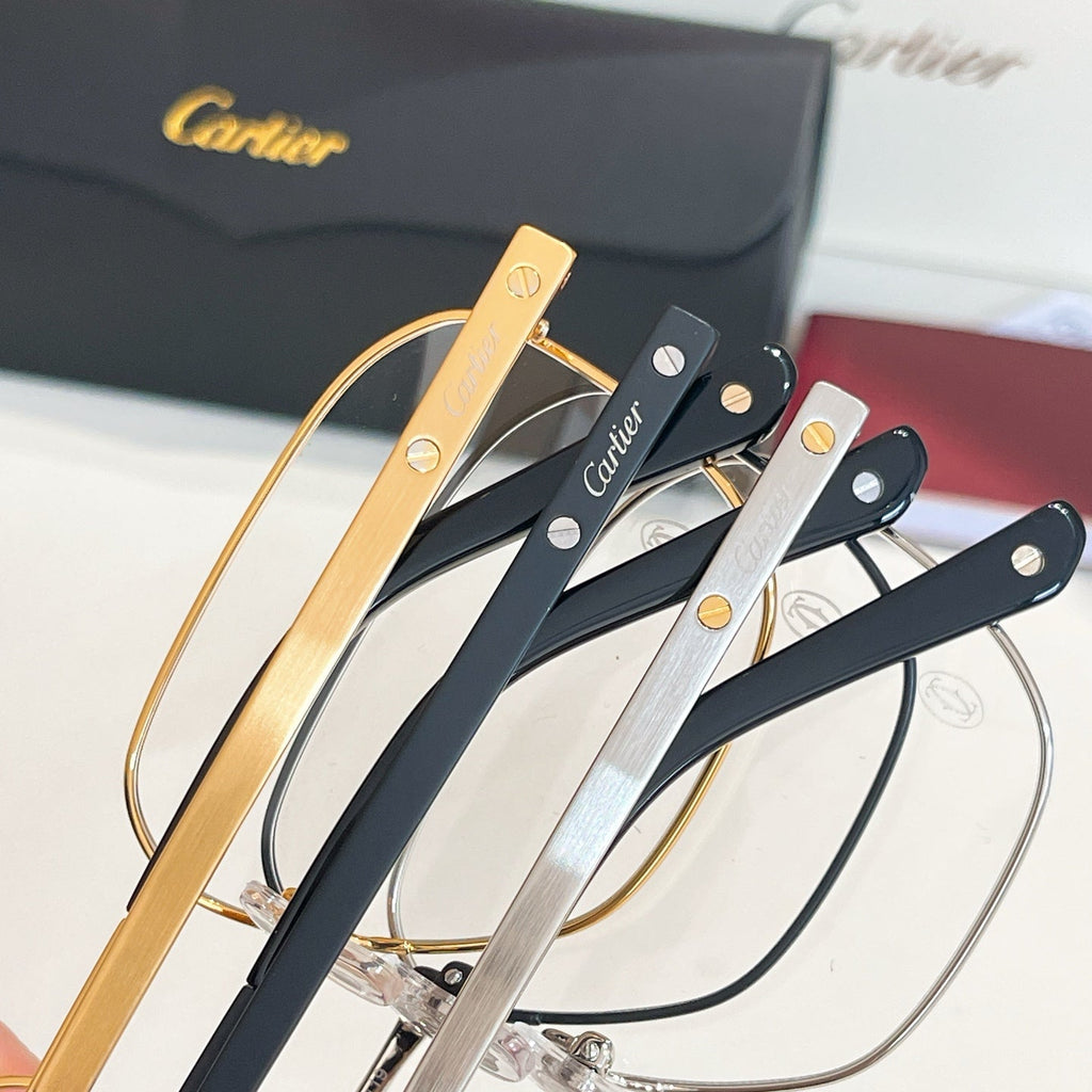 SANTOS SQUARE FRAME SUNGLASSES CT0553O IN METAL