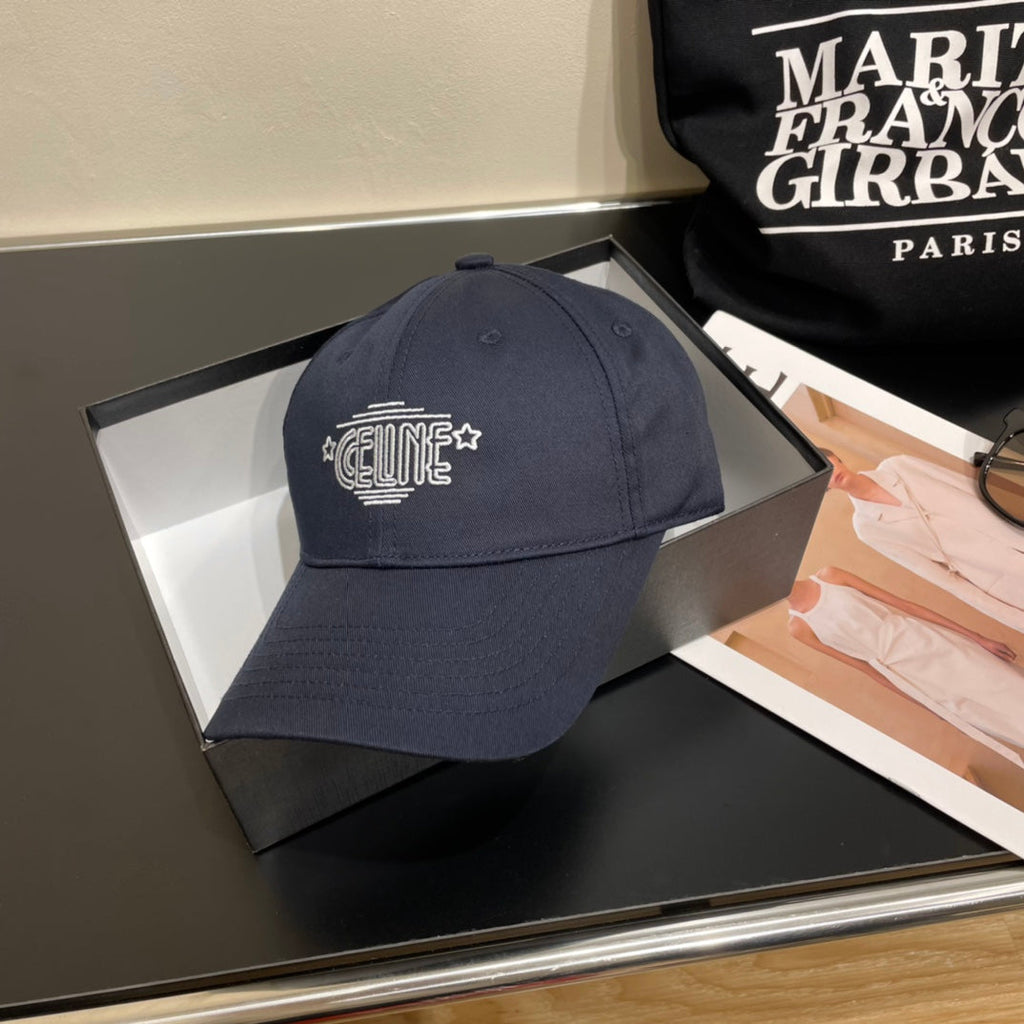 CELINE 25S BASEBALL CAP 735287 IN CANVAS