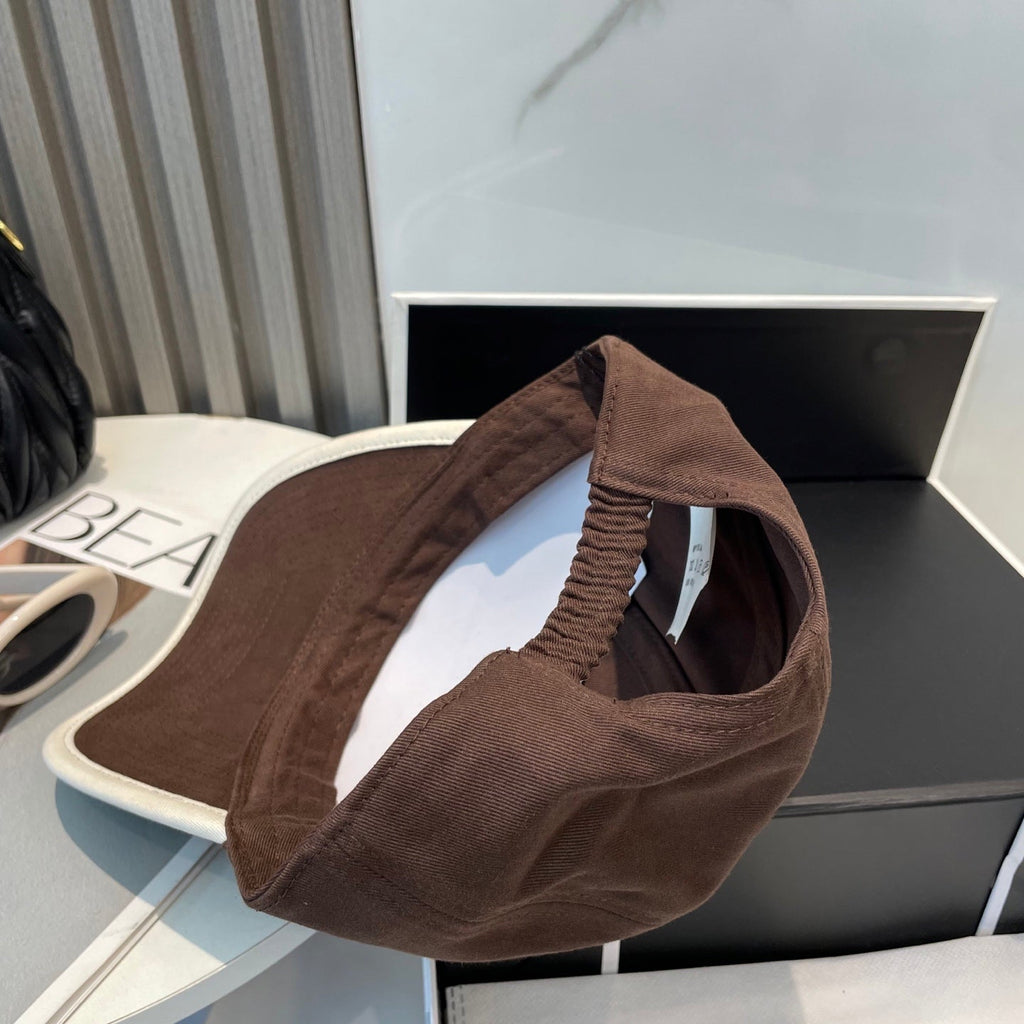 MM BASEBALL CAP IN BROWN FABRIC STYLE 6