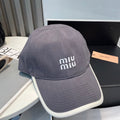 MM BASEBALL CAP IN GREY FABRIC STYLE 3