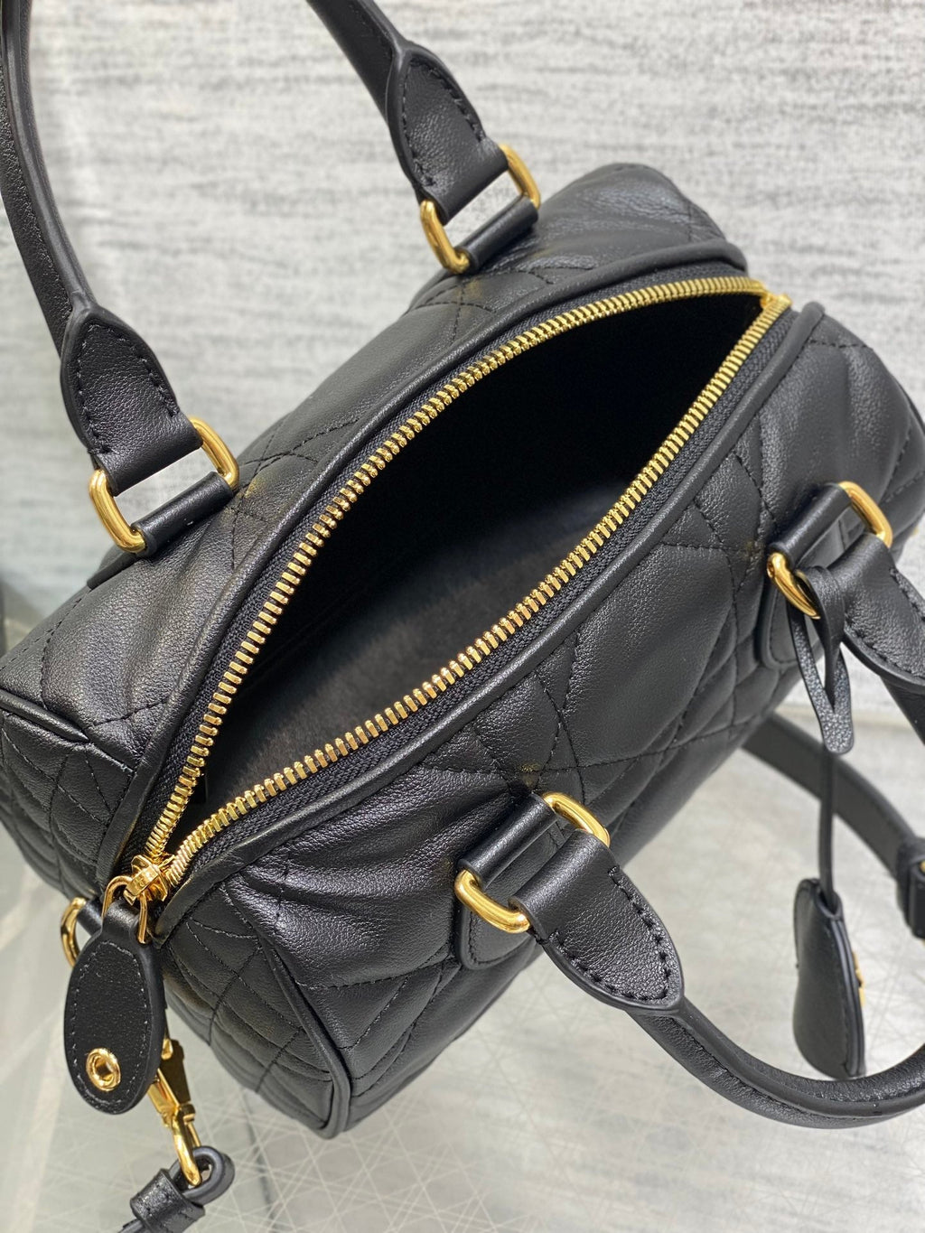 GROOVE MINI 20 BAG IN BLACK LAMBSKIN