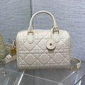 GROOVE 25 BAG IN WHITE CREAM LAMBSKIN