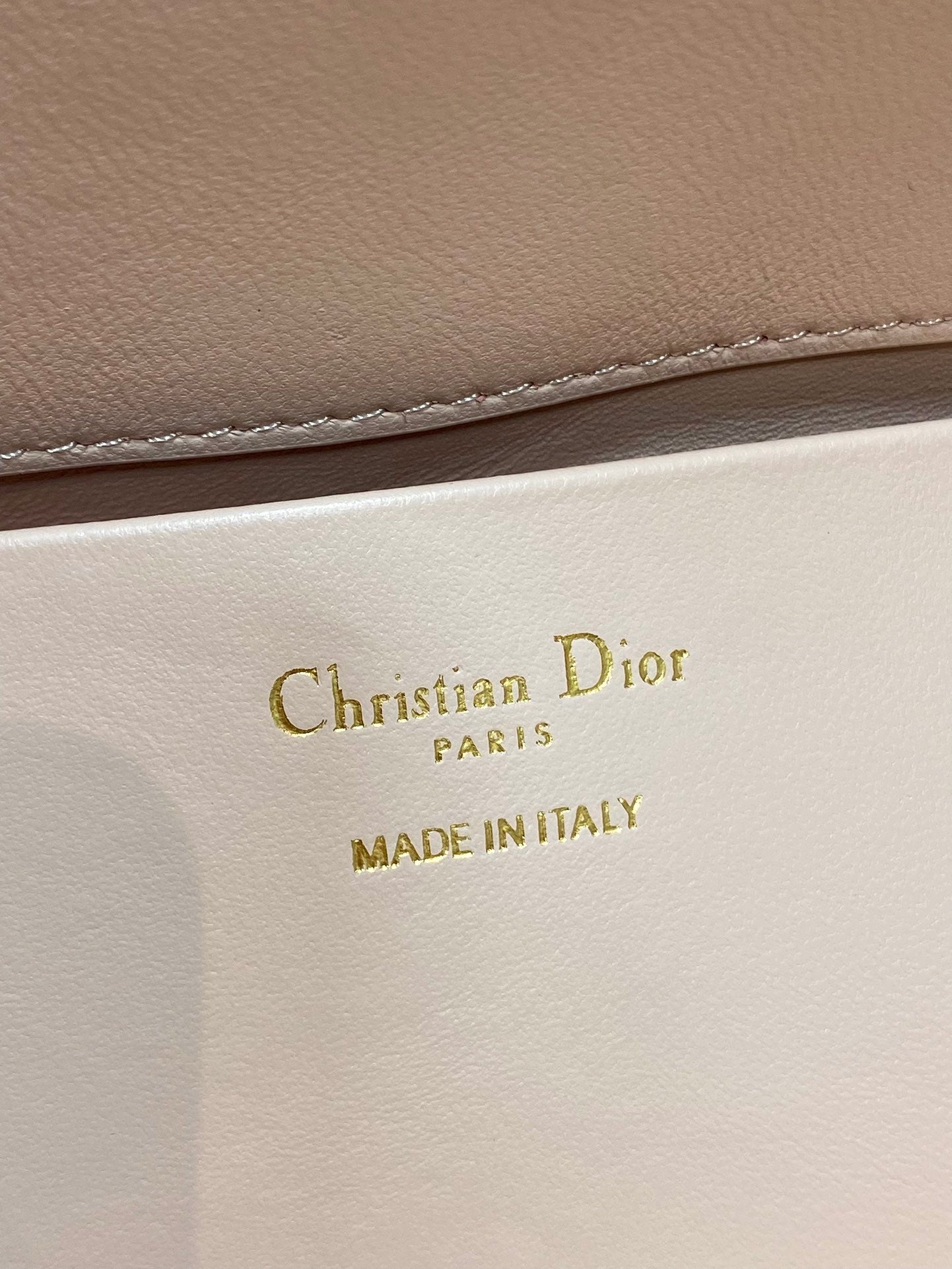 DIOR 25S ALWAYS BAG 22 IN LIGHT PINK MACROCANNAGE CALFSKIN GOLD HARDWARE