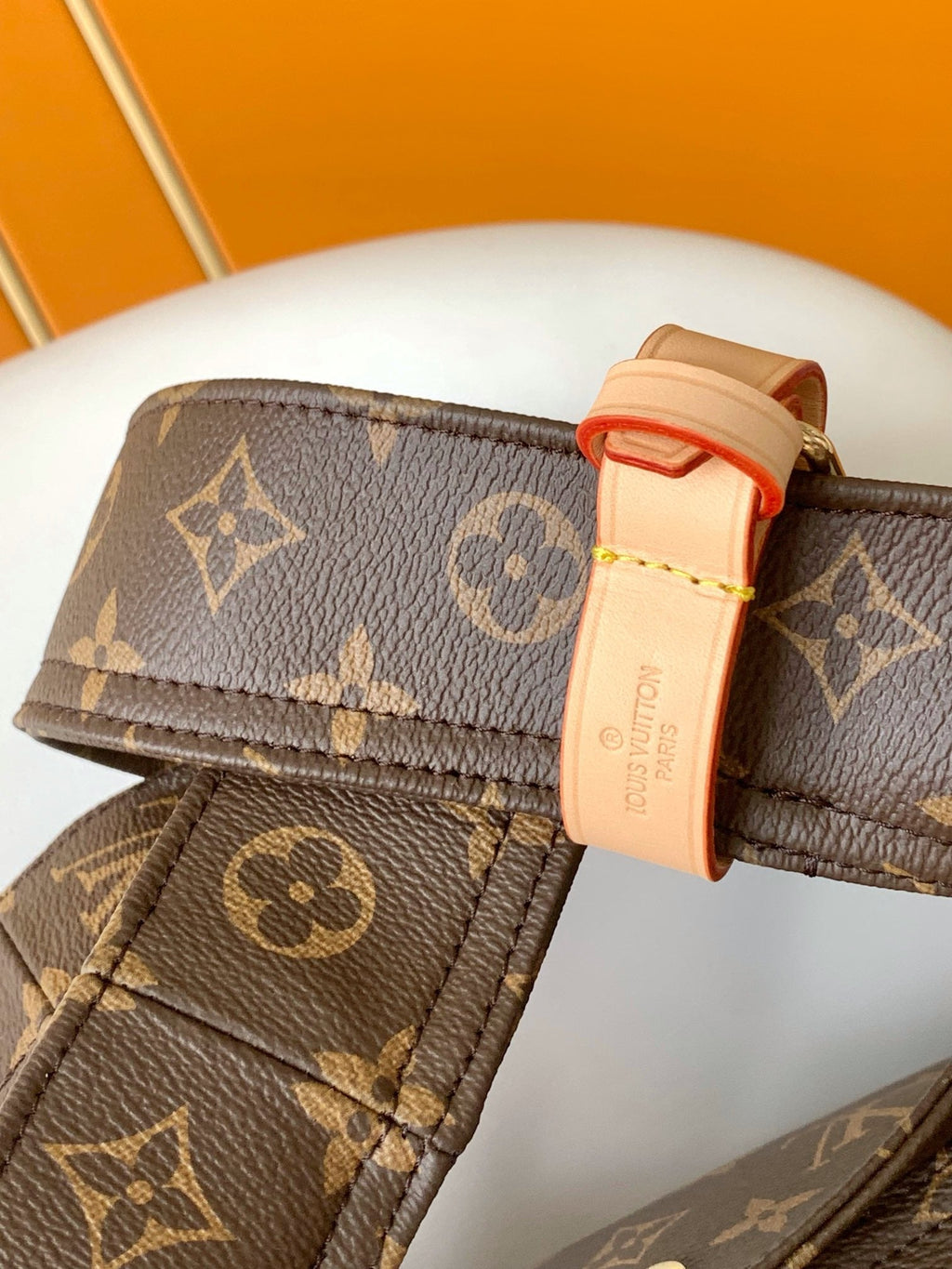 LV HOBO BAG 34 IN BROWN MONOGRAM CANVAS
