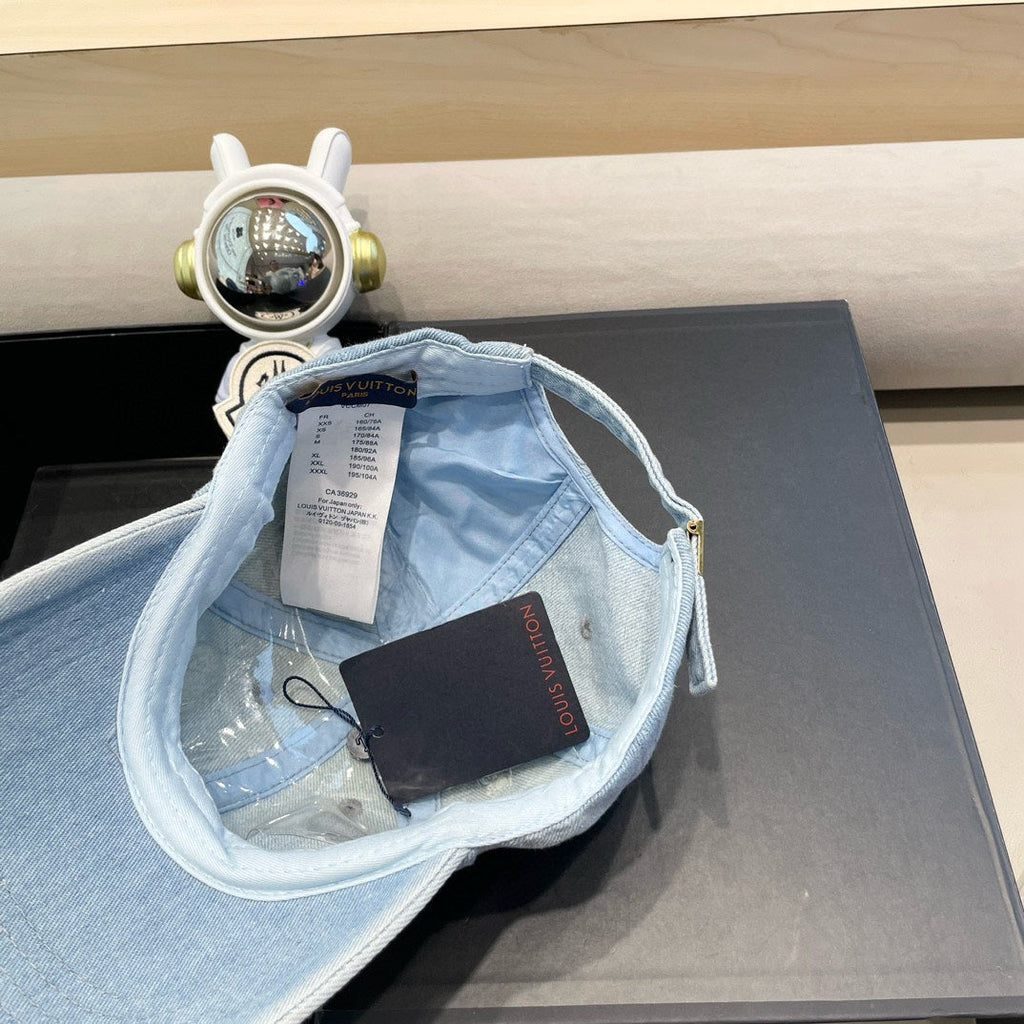 BASEBALL CAP IN LIGHT BLUE DENIM 406959