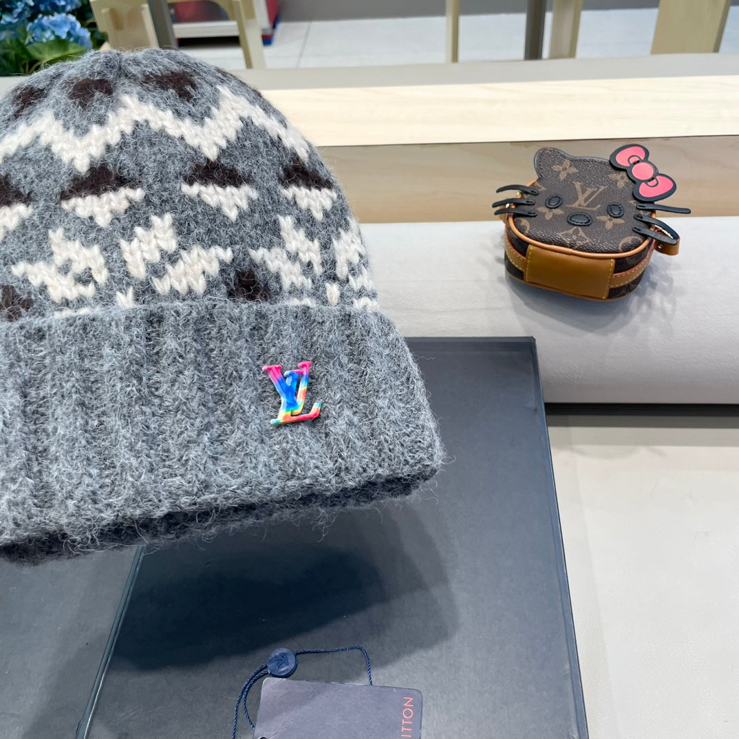 WINDPROOF WOOLEN HAT COLORFUL 406924