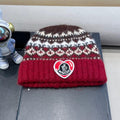 BEANIE HAT IN COLORFUL WOOL 438147