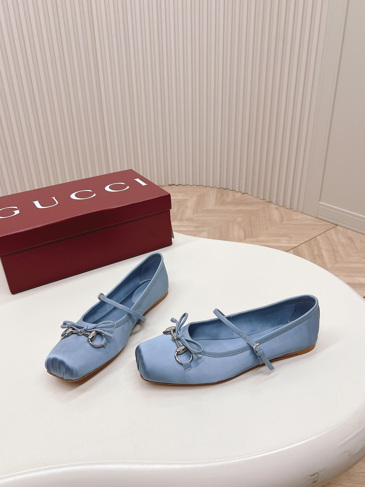 GG BALLET FLAT SKY SILK