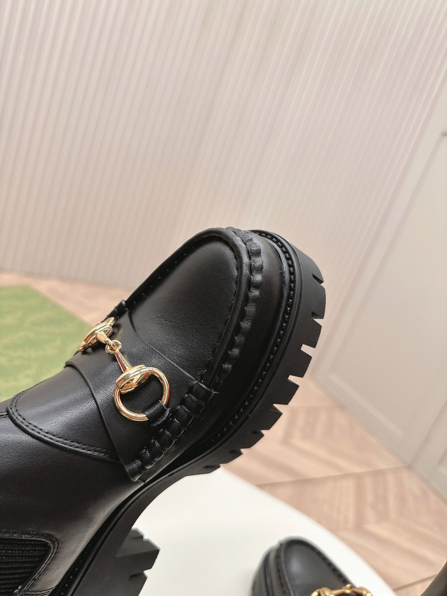 GG MARTIN HORSEBIT BOOTS IN BLACK IMPORTED CALFSKIN