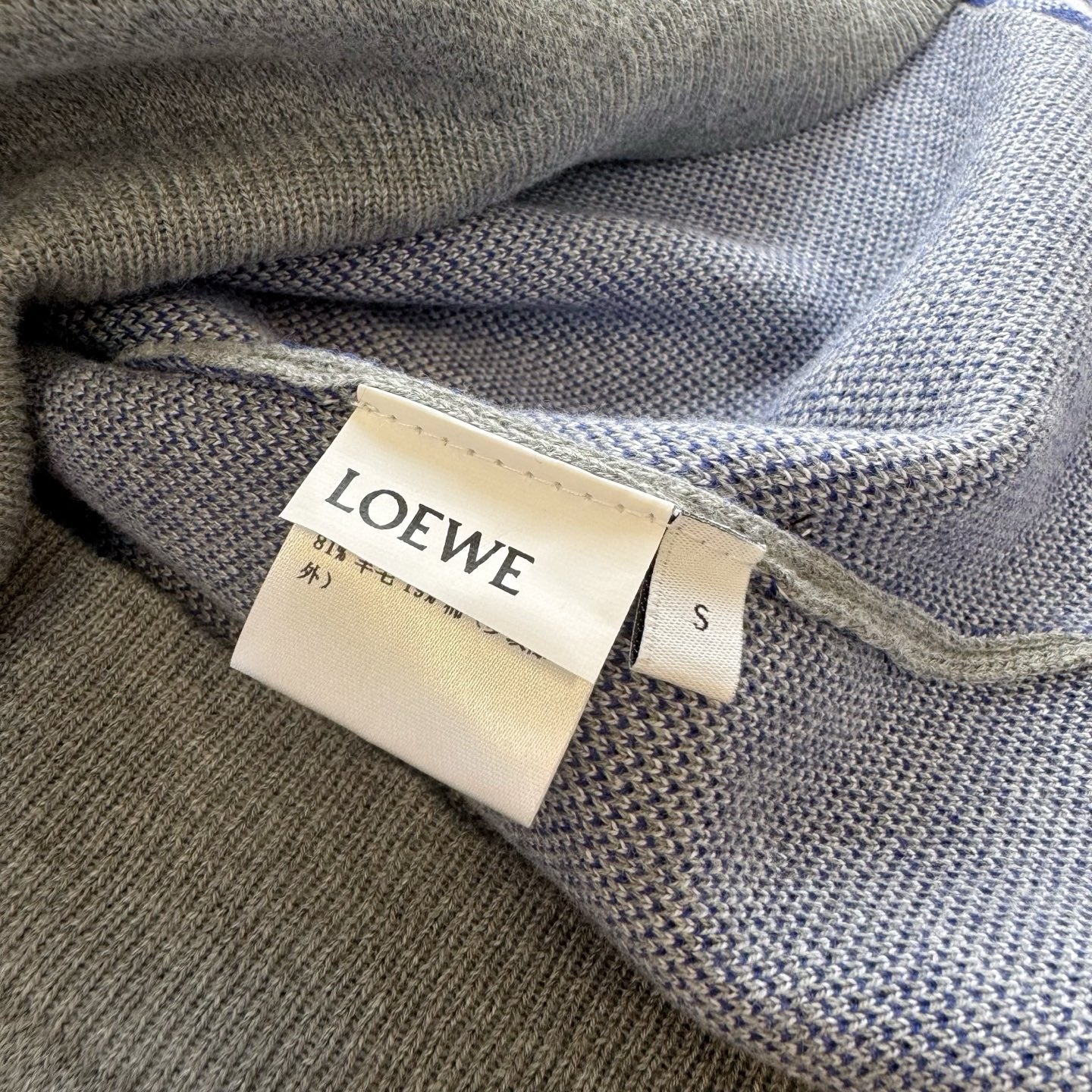 LOEWE SHORT-SLEEVE KNIT TOP STYLE 245