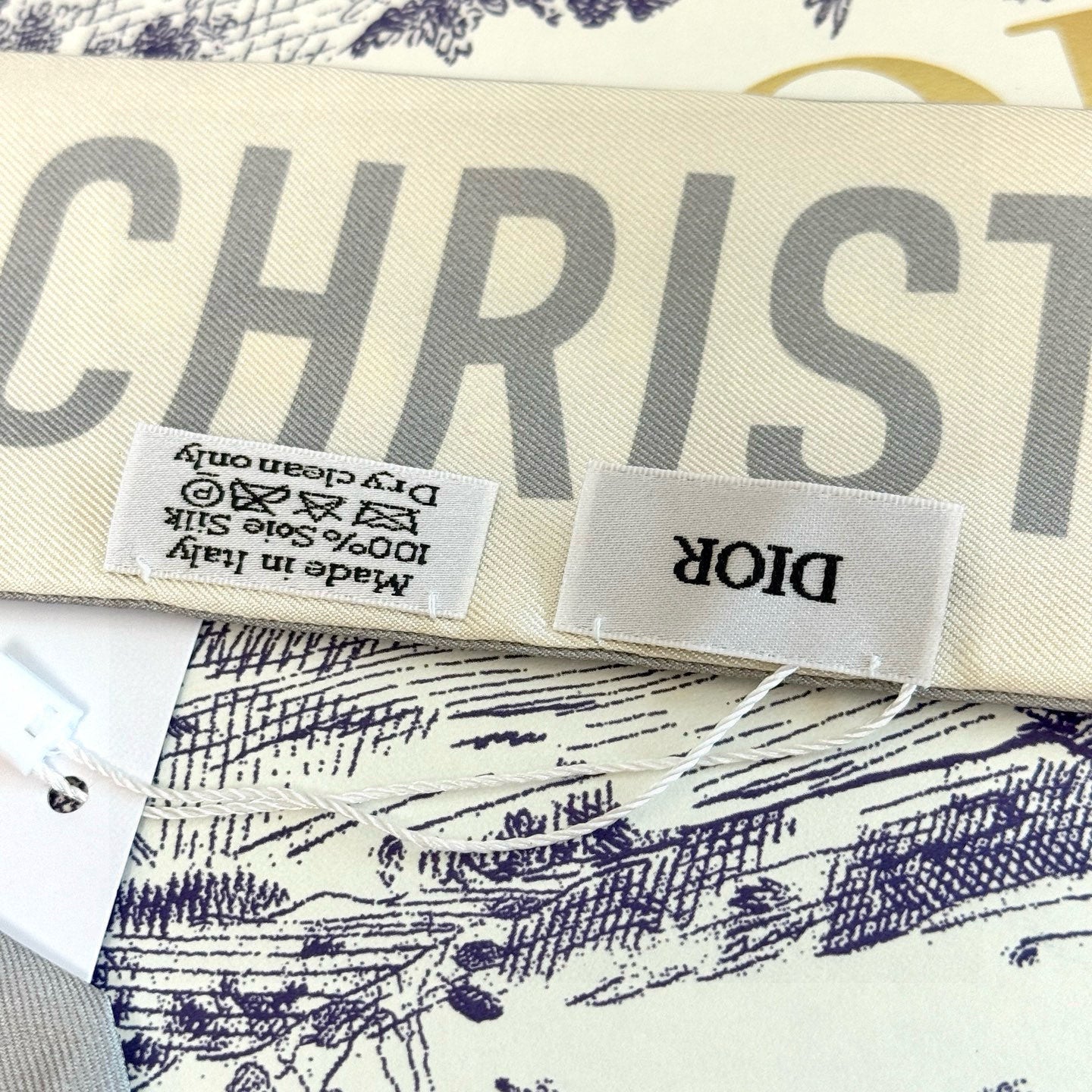 DIOR TWILLY 100 CM IN SILK 714358