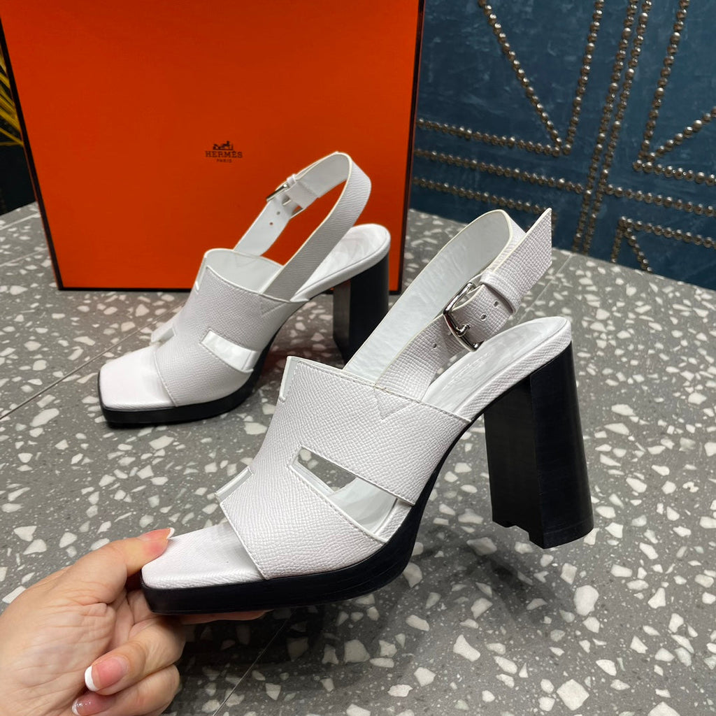 ERIS SANDAL 95 SNOW LAMBSKIN