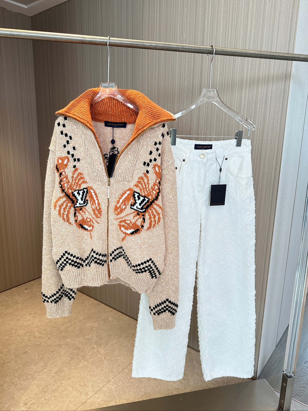 LV 25S WOOL CARDIGAN 0016