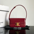 TRIOMPHE 20  BURGUNDY RED CALFSKIN