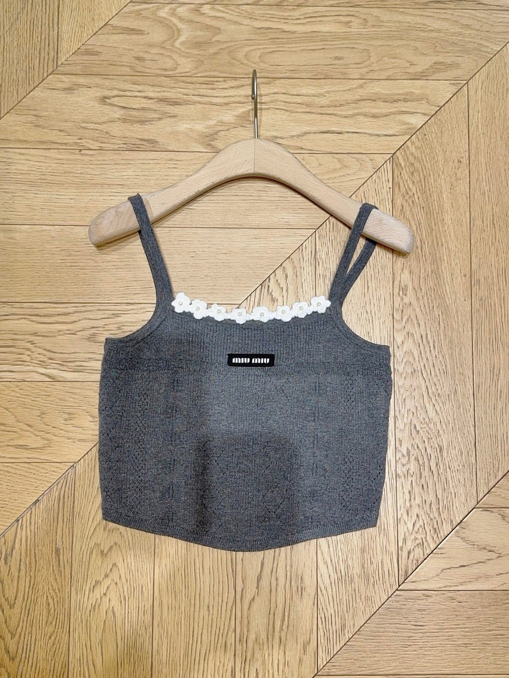 MIUMIU KNIT CAMI TOP STYLE 802