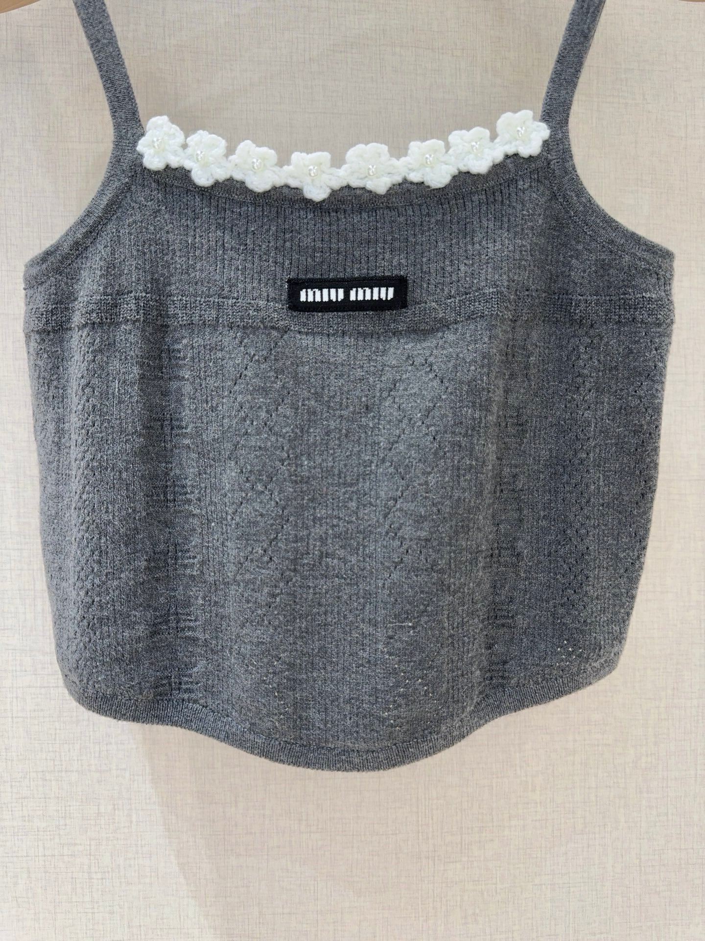 MIUMIU KNIT CAMI TOP STYLE 802