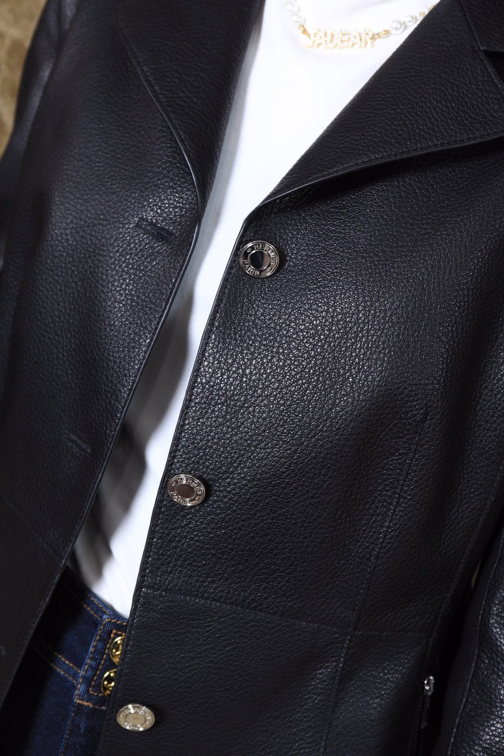 HERMES 25S SHEEPSKIN JACKET 232