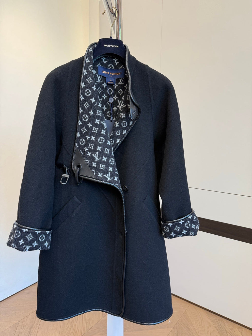 LV 25S LONG WOOL COAT 0112