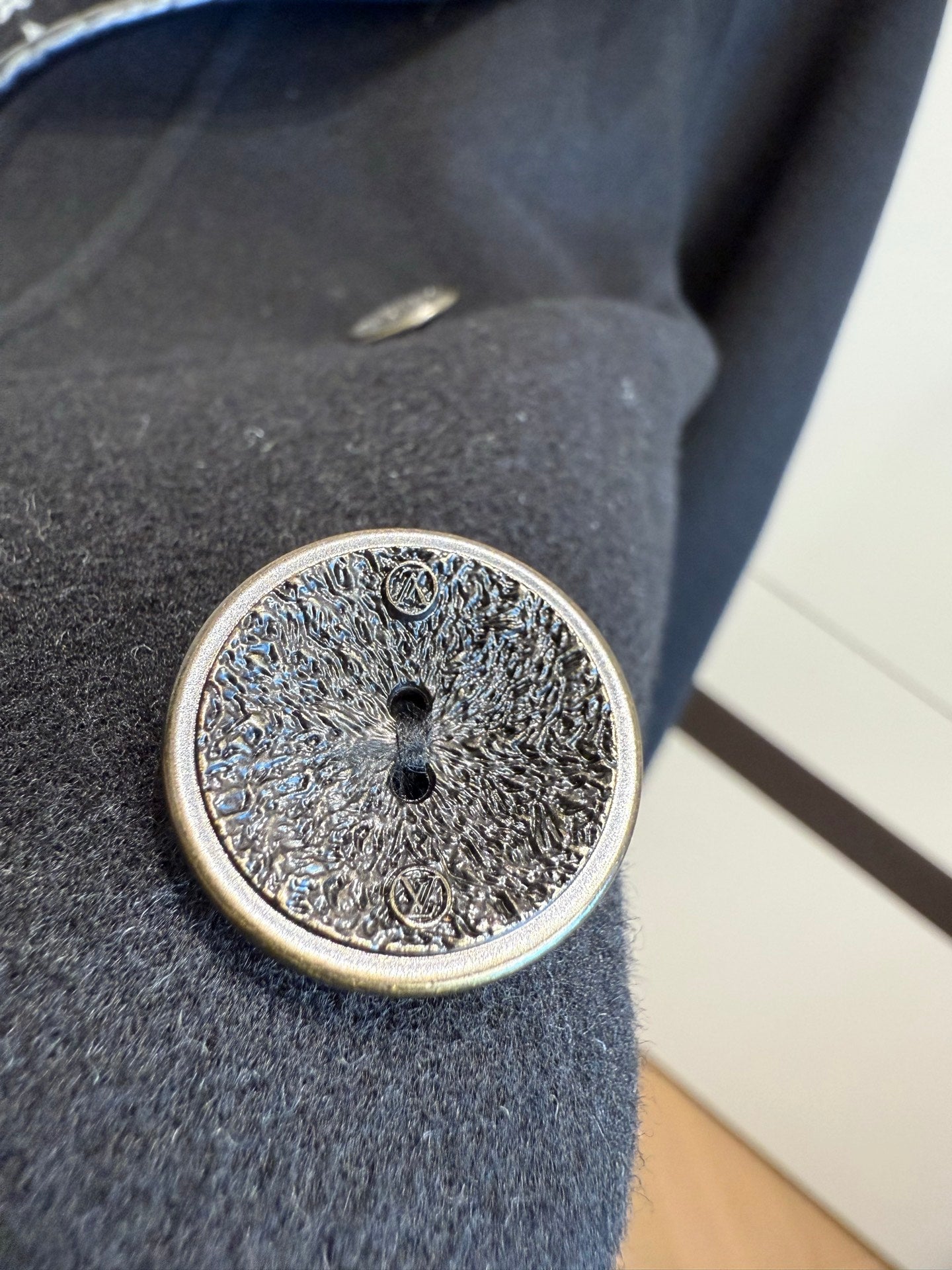 LV 25S LONG WOOL COAT 0112