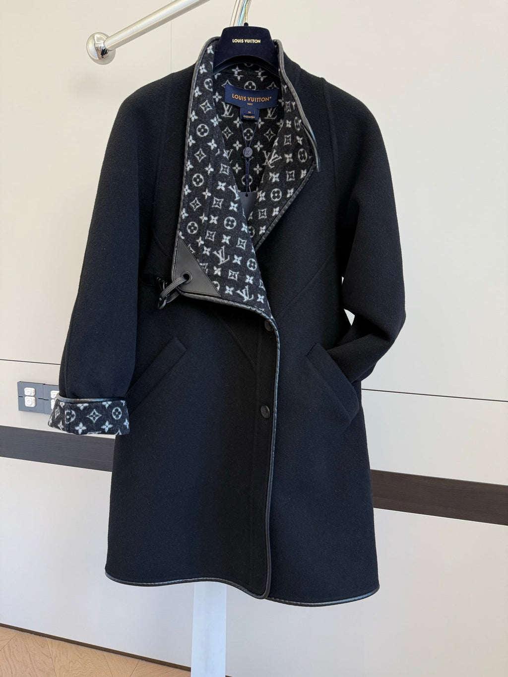 LV 25S LONG WOOL COAT 0112