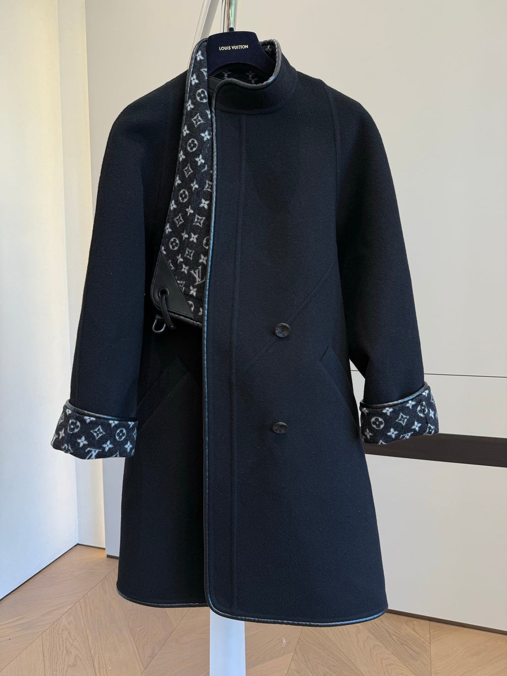 LV 25S LONG WOOL COAT 0112